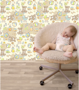 Carta da parati in carta giapponese: BABY