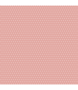 Carta di riso per il decoro del mobile: Pois colorati rosso