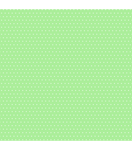 Carta di riso per il decoro del mobile: Pois colorati verde