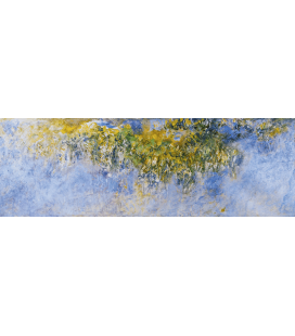 Stampa su tela: Claude Monet - Glicini