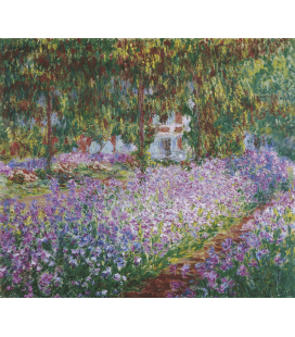 Stampa su tela: Claude Monet - Il Giardino di Monet