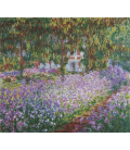 Claude Monet - Il Giardino di Monet. Stampa su tela