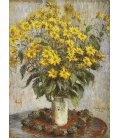 Stampa su tela: Claude Monet - Nastruzzi