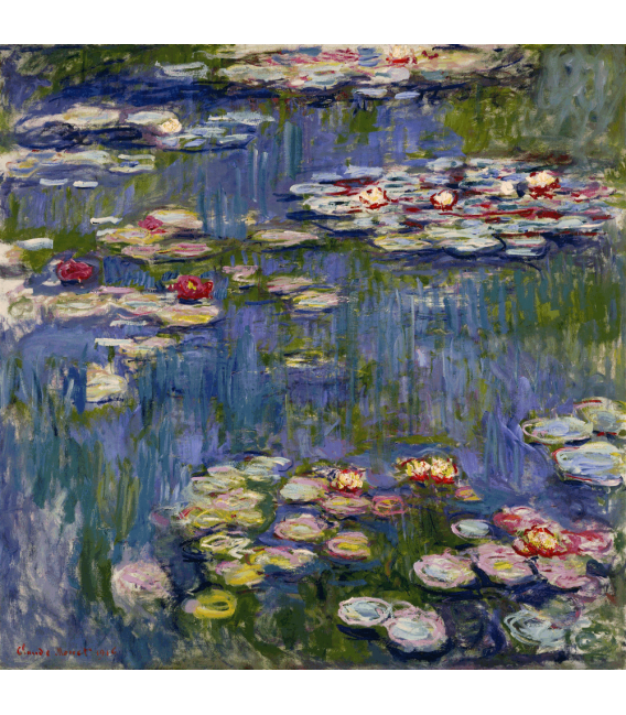 Stampa su tela: Claude Monet - Nymphéas 3