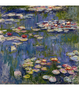 Stampa su tela: Claude Monet - Nymphéas 3