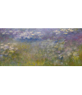 Claude Monet - Nymphéas 4. Stampa su tela