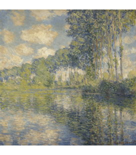 Stampa su tela: Claude Monet - Pioppi sull’Epte