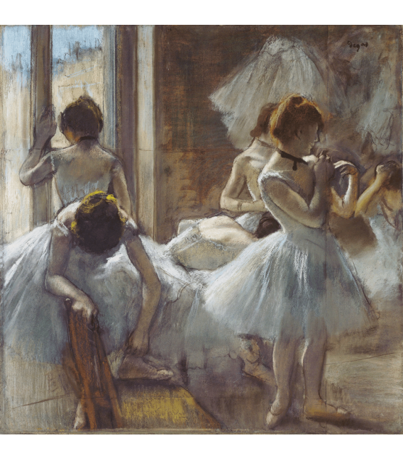 Stampa su tela: Edgar Degas - Dancers