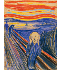 Edvard Munch - L'urlo 2. Stampa su tela