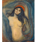 Edvard Munch - Madonna. Stampa su tela