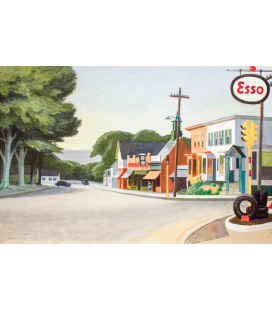 Stampa su tela: Edward Hopper - Orleans, un ritratto