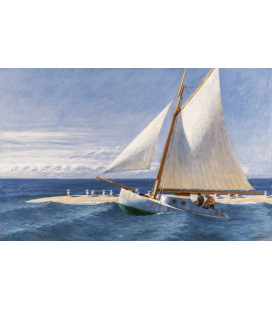 Stampa su tela: Edward Hopper - The Martha McKeen of Wellfleet 1944