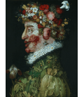 Stampa su tela: Giuseppe Arcimboldo - Primavera