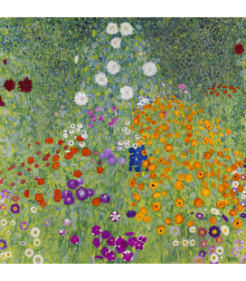 Stampa su tela: Gustav Klimt - Bauerngarten (Blumengarten)