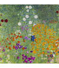 Stampa su tela: Gustav Klimt - Bauerngarten (Blumengarten)