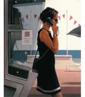 Stampa su tela: Jack Vettriano - Her Secret Life