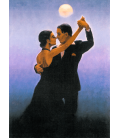 Stampa su tela: Jack Vettriano - Tango Dancers