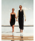 Jack Vettriano - Cuori Teneri. Stampa su tela