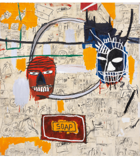 Printing on canvas: Jean-Michel Basquiat - Kunst