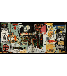 Printing on canvas: Jean-Michel Basquiat - Notary