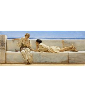 Stampa su tela: Lawrence Alma-Tadema - Domanda