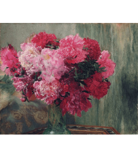 Stampa su tela: Lawrence Alma-Tadema - Japanese Peonies