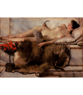 Stampa su tela: Lawrence Alma-Tadema - Tepidarium