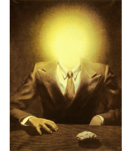 Stampa su tela: Magritte René - Il Principio del Piacere (Ritratto di Edward James)