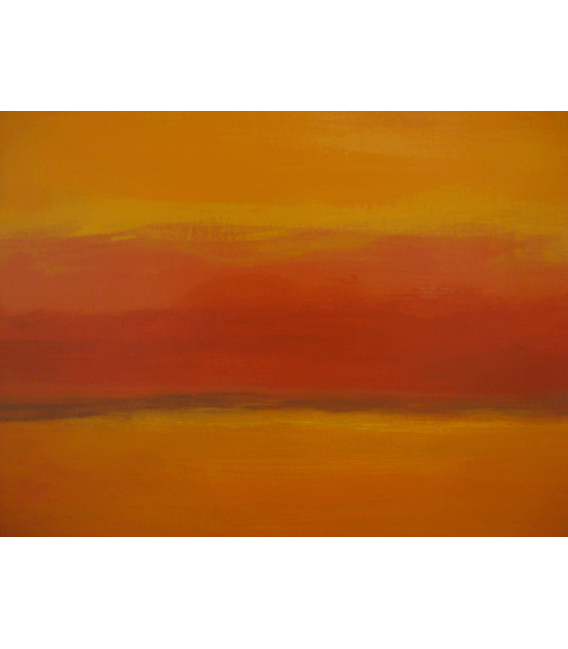 Stampa su tela: Mark Rothko - Orange and Red again
