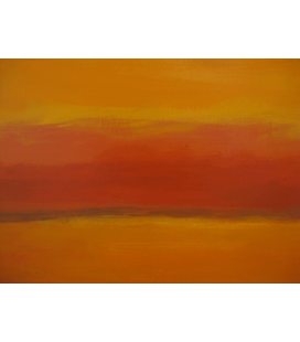 Stampa su tela: Mark Rothko - Orange and Red again