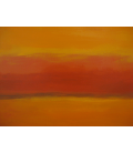 Mark Rothko - Arancione e Rosso di nuovo. Stampa su tela