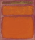 Mark Rothko - Arancione, Rosso e Giallo. Stampa su tela