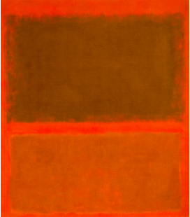 Stampa su tela: Mark Rothko - Red, red, red