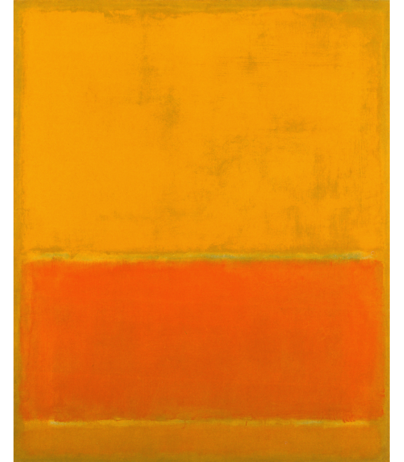 Stampa su tela: Mark Rothko - The Green Stipe