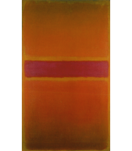 Stampa su tela: Mark Rothko - Violet Stripe