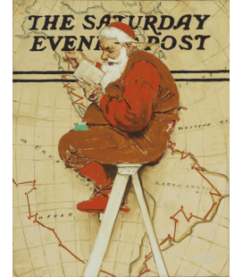 Stampa su tela: Norman Rockwell - Extra Good Boys and Girls'