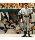 Stampa su tela: Norman Rockwell - Jeers from Crowd