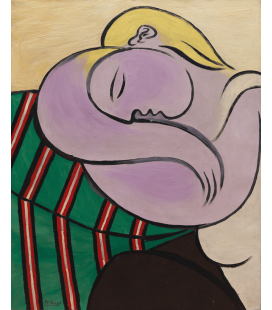 Stampa su tela: Picasso Pablo - Donna che dorme