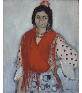 Stampa su tela: Picasso Pablo - Gitane - Dongen