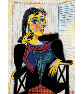 Stampa su tela: Picasso Pablo - La Celestine, La Femme a la Taie