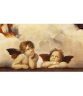Printing on canvas: Raphael - Cupids Sistine Madonna