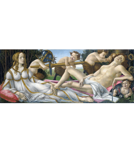 Stampa su tela: Sandro Botticelli - Venere e Marte