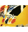 Vassily Kandinsky - Impression III (Koncert). Stampa su tela