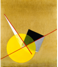 Vassily Kandinsky - Cerchi Gialli Stampa su tela