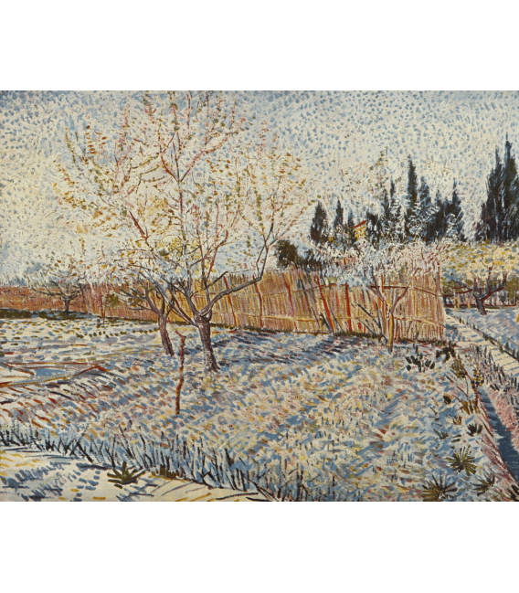 Printing on canvas: Vincent Van Gogh - Orchard with cypress