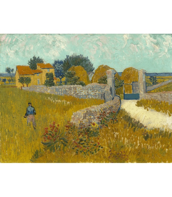 Printing on canvas: Vincent Van Gogh - Farmhouse in Provence