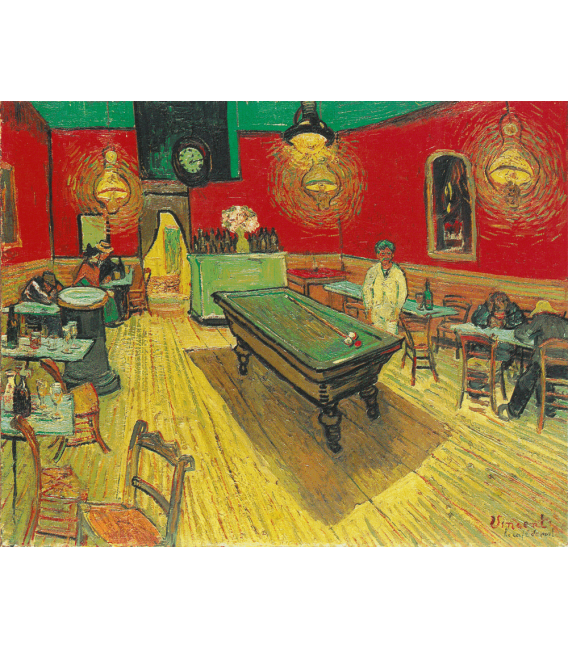 Printing on canvas: Vincent Van Gogh - The Night Cafe
