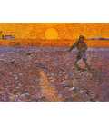 Vincent Van Gogh - The Sower. Printing on canvas