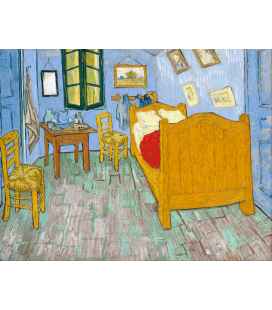 Vincent Van Gogh - La camera di Vincent ad Arles. Stampa su tela