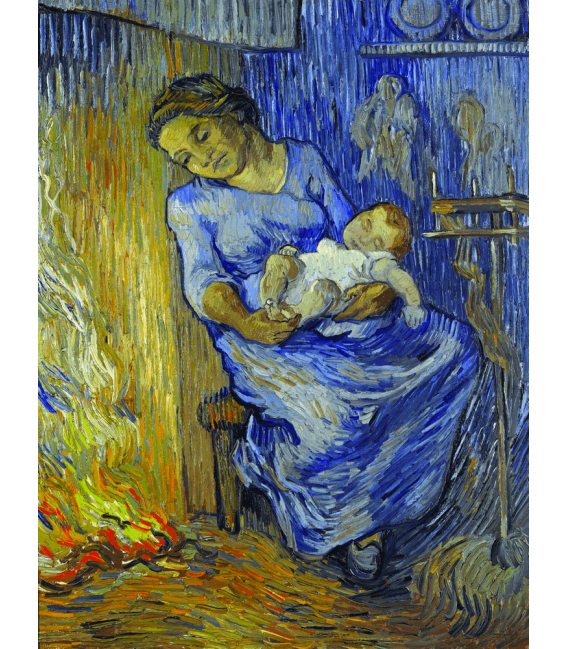 Printing on canvas: Vincent Van Gogh - The Man is at Sea